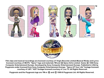 Spice World (US) screen shot title